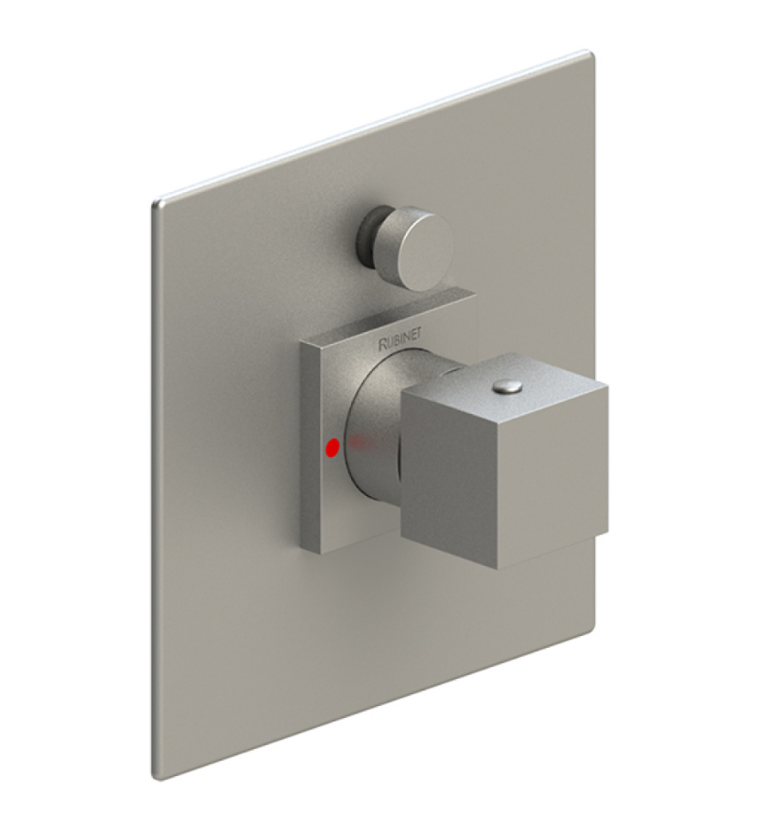 Rubinet T2YRSQ Pressure Balance Shower Valve With Stop Two Way Diverter