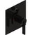 Rubinet T2YRTL Pressure Balance Shower Valve With Stop Two Way Diverter, Trim Only