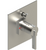 Rubinet T2YRTL Pressure Balance Shower Valve With Stop Two Way Diverter, Trim Only