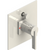 Rubinet T2YRTL Pressure Balance Shower Valve With Stop Two Way Diverter, Trim Only