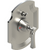 Rubinet T2YRVL Pressure Balance Shower Valve With Stop Two Way Diverter, Trim Only