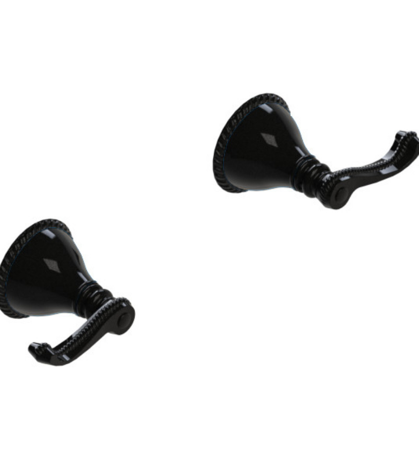 Rubinet T3AETL Two Valve Tub Filler Trim Only