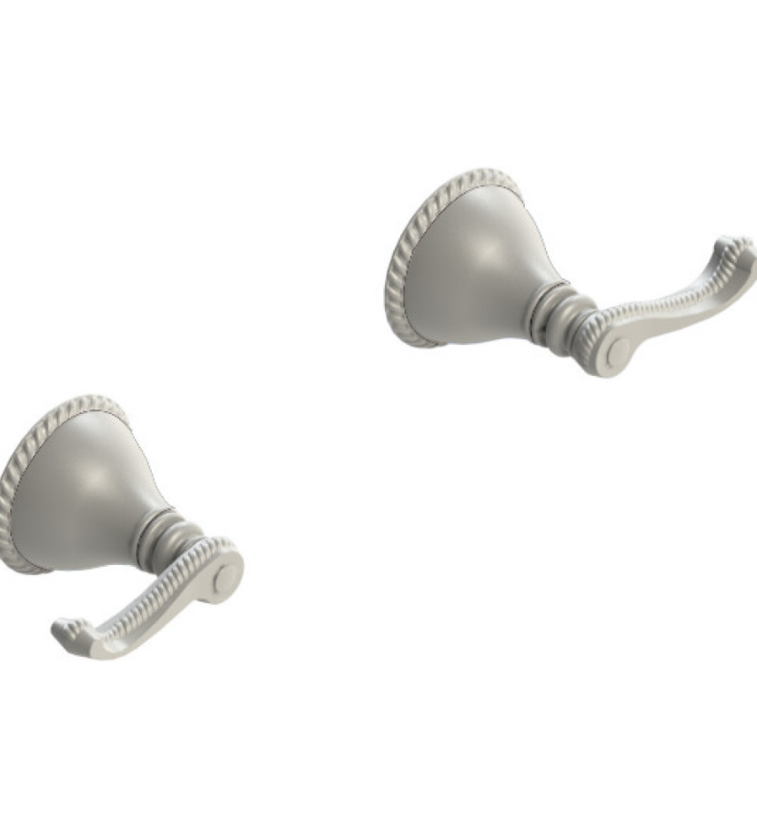 Rubinet T3AETL Two Valve Tub Filler Trim Only