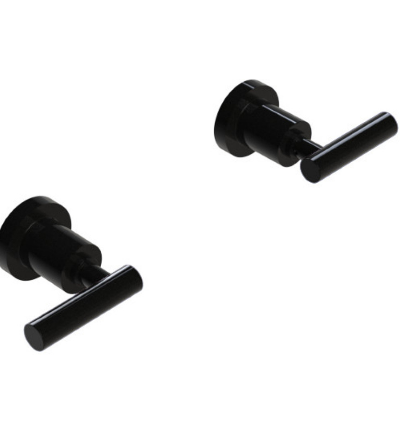 Rubinet T3AGNL Two Valve Tub Filler Trim Only