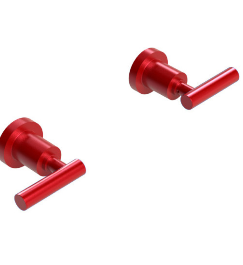 Rubinet T3AGNL Two Valve Tub Filler Trim Only