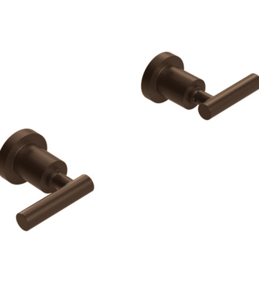Rubinet T3AGNL Two Valve Tub Filler Trim Only