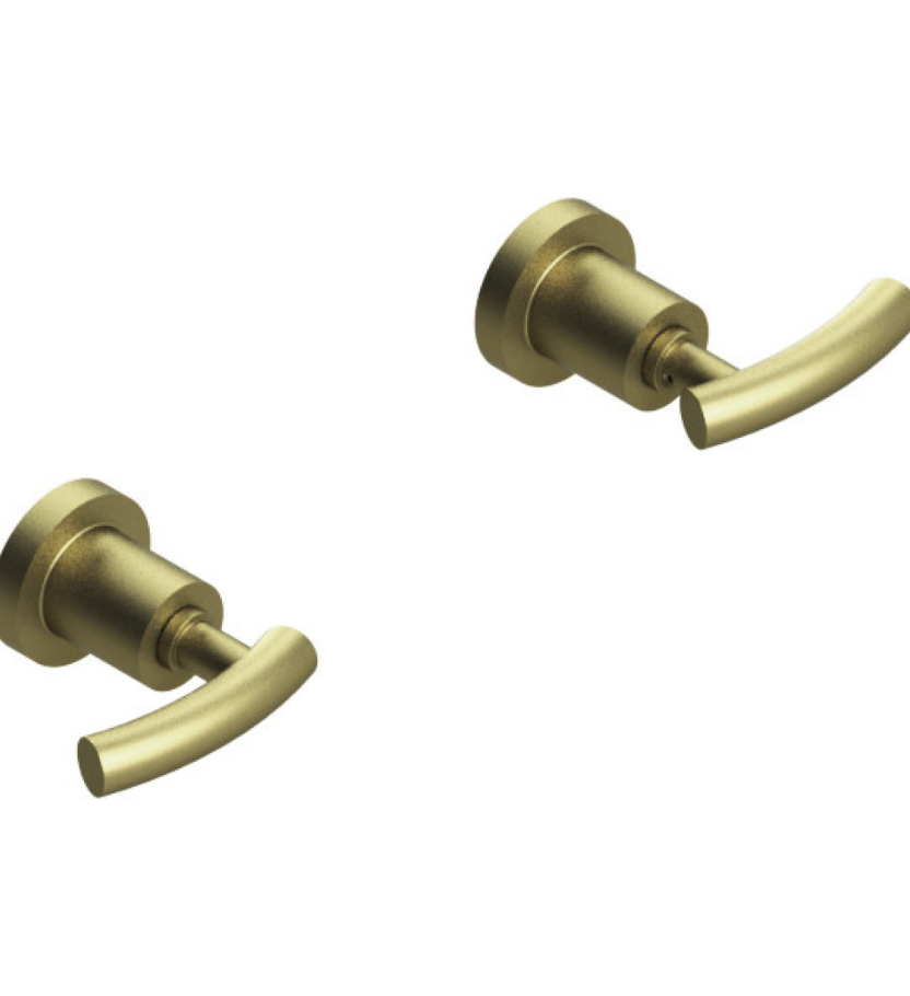 Rubinet T3AHOL Two Valve Tub Filler, Trim Only - Parent