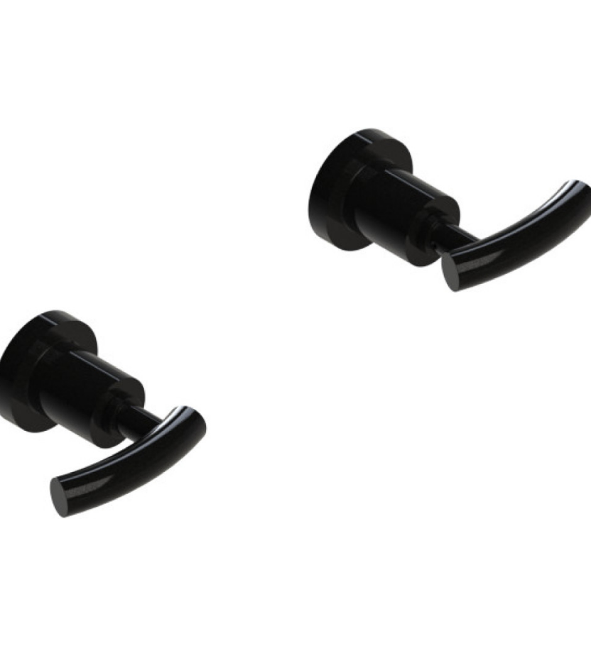 Rubinet T3AHOL Two Valve Tub Filler, Trim Only