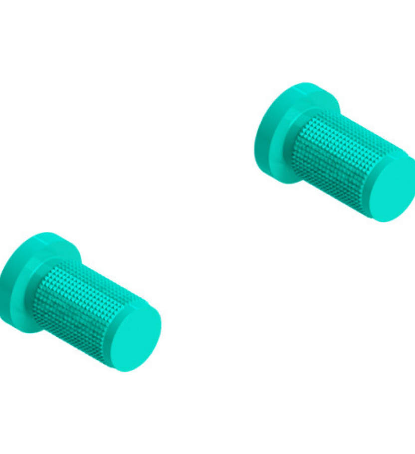 Rubinet T3AHOR Two Valve Tub Filler, Trim Only