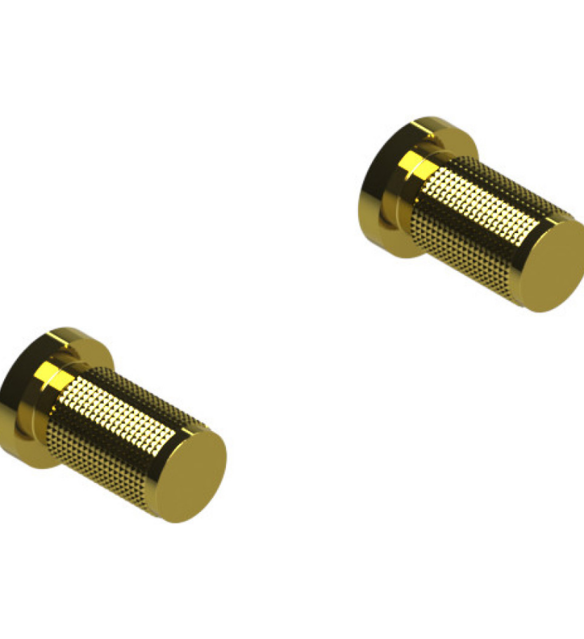 Rubinet T3AHOR Two Valve Tub Filler, Trim Only