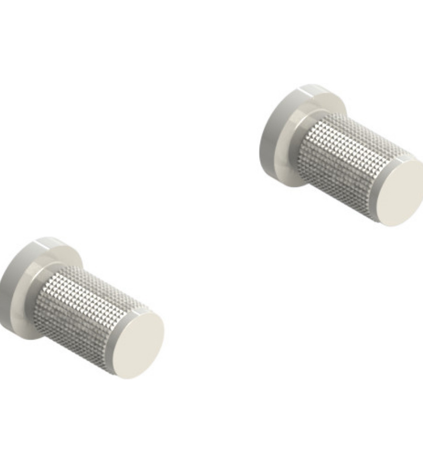 Rubinet T3AHOR Two Valve Tub Filler, Trim Only