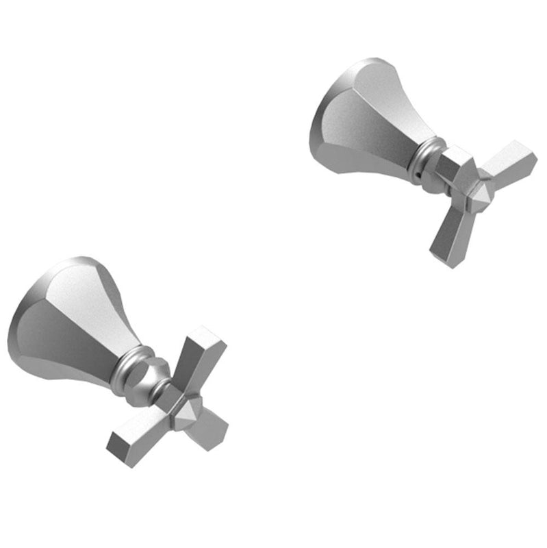 Rubinet T3AHXC Two Valve Tub Filler, Trim Only - Parent