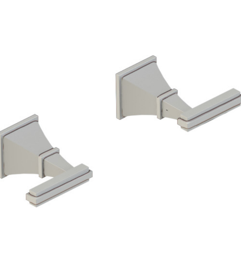 Rubinet T3AMQL Two Valve Tub Filler Trim Only