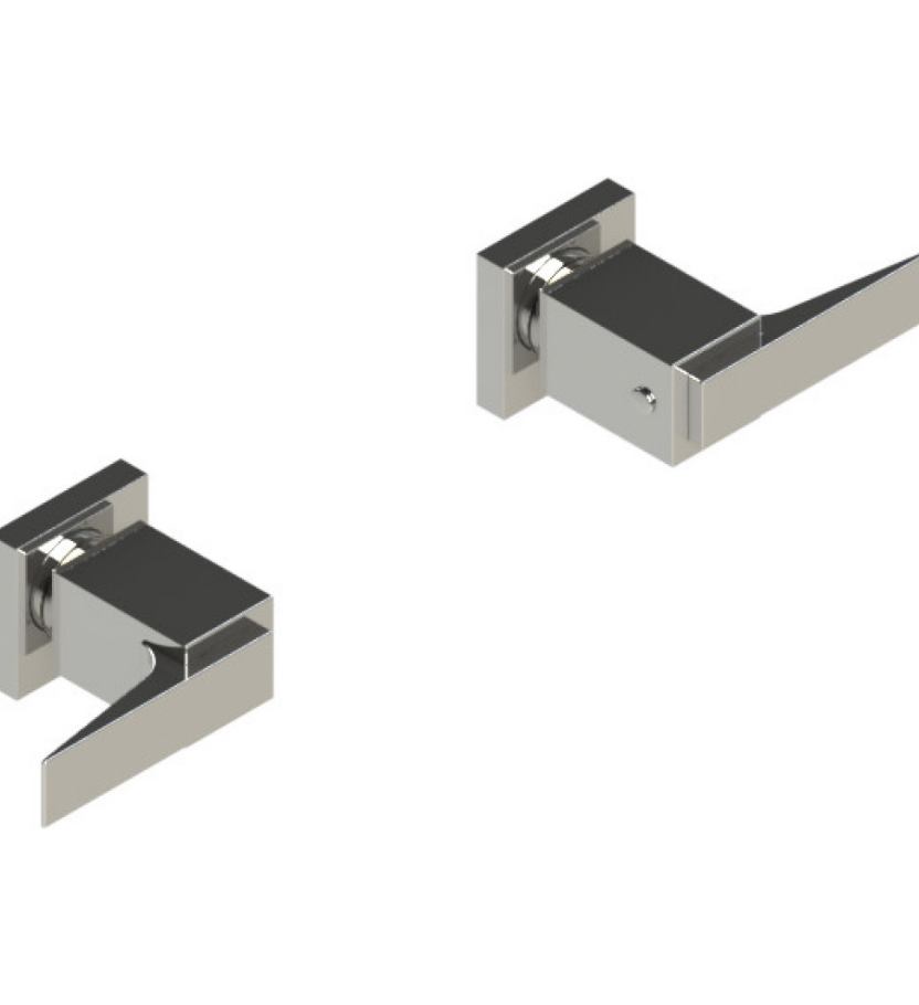 Rubinet T3ARSL Two Valve Tub Filler Trim Only