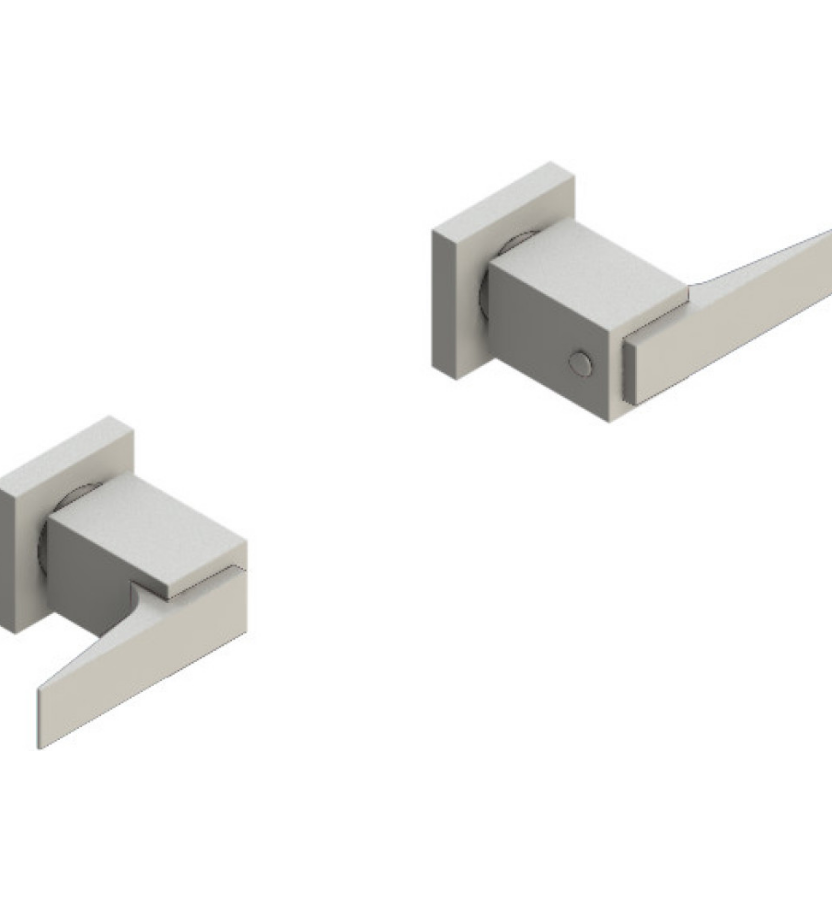 Rubinet T3ARSL Two Valve Tub Filler Trim Only