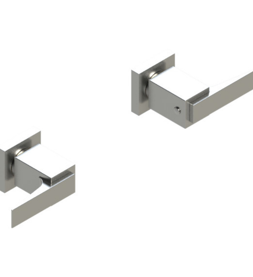 Rubinet T3ARSL Two Valve Tub Filler Trim Only
