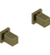 Rubinet T3ARSQ Two Valve Tub Filler Trim Only - Parent