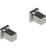 Rubinet T3ARSQ Two Valve Tub Filler Trim Only