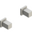 Rubinet T3ARSQ Two Valve Tub Filler Trim Only