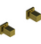 Rubinet T3ARSQ Two Valve Tub Filler Trim Only