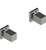 Rubinet T3ARSQ Two Valve Tub Filler Trim Only