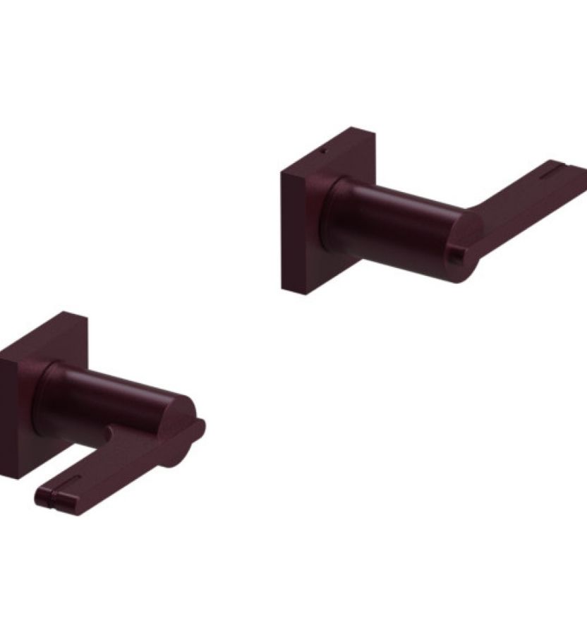 Rubinet T3ARTL Two Valve Tub Filler Trim Only