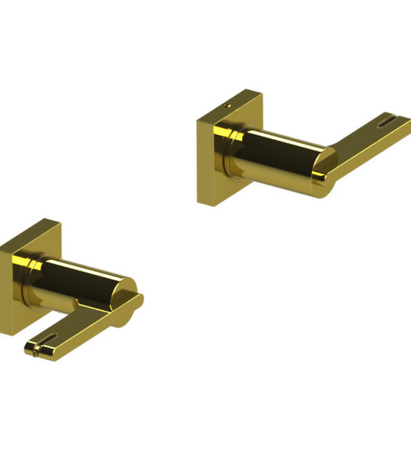 Rubinet T3ARTL Two Valve Tub Filler Trim Only