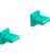 Rubinet T3ARTQ Two Valve Tub Filler Trim Only