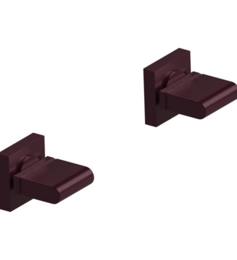 Rubinet T3ARTQ Two Valve Tub Filler Trim Only