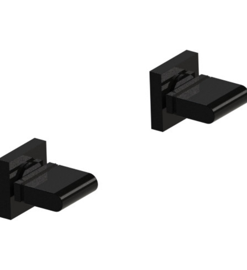 Rubinet T3ARTQ Two Valve Tub Filler Trim Only