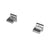 Rubinet T3ARTQ Two Valve Tub Filler Trim Only