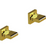 Rubinet T3ARTQ Two Valve Tub Filler Trim Only