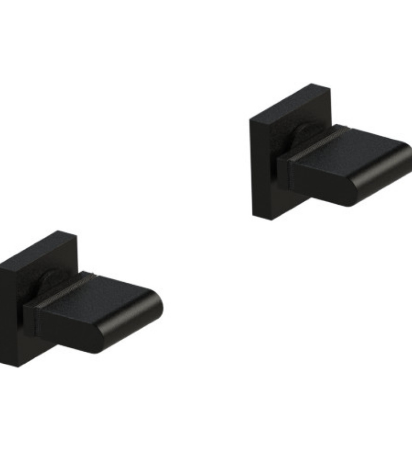 Rubinet T3ARTQ Two Valve Tub Filler Trim Only