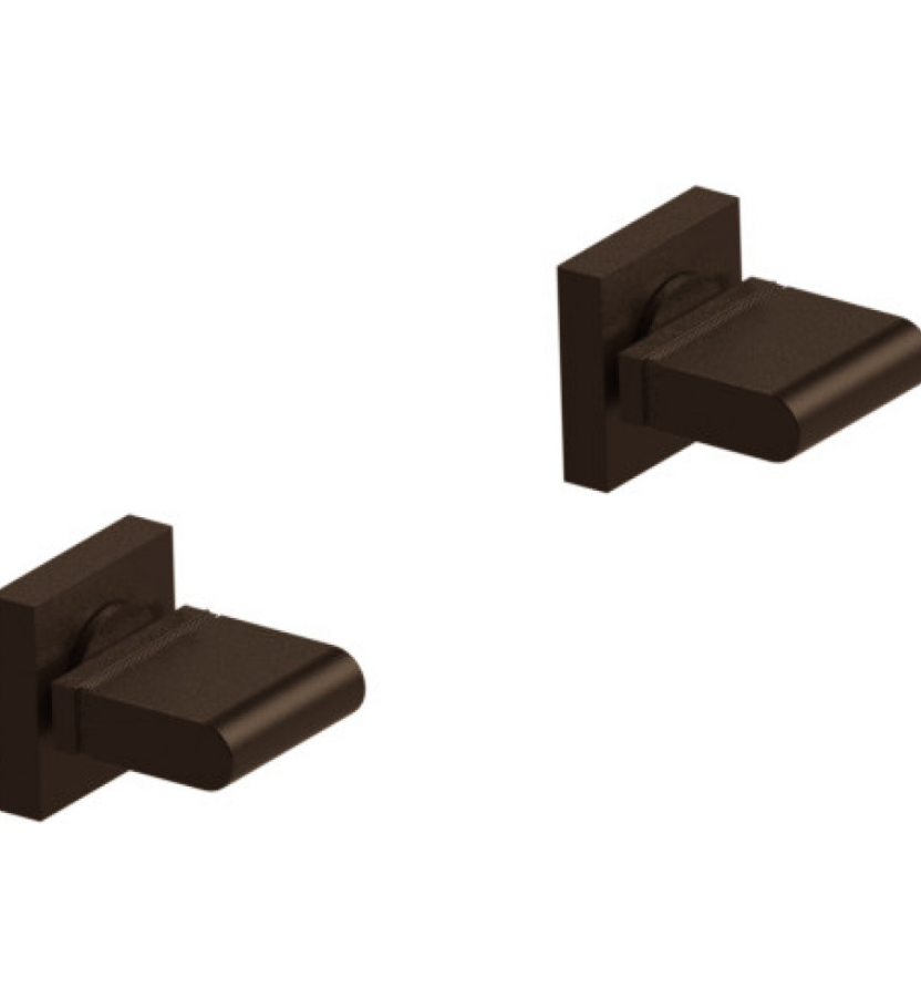 Rubinet T3ARTQ Two Valve Tub Filler Trim Only