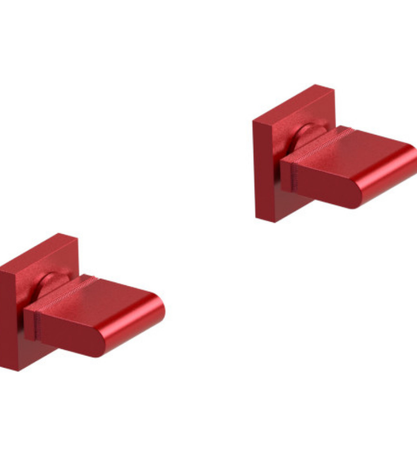 Rubinet T3ARTQ Two Valve Tub Filler Trim Only