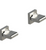 Rubinet T3ARTQ Two Valve Tub Filler Trim Only