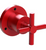Rubinet T3XGNC Three Way Diverter With ShutOffIn Between FunctionTrim Only