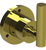 Rubinet T3XGNL Three Way Diverter with Shut Off In Between Function(Trim Only)