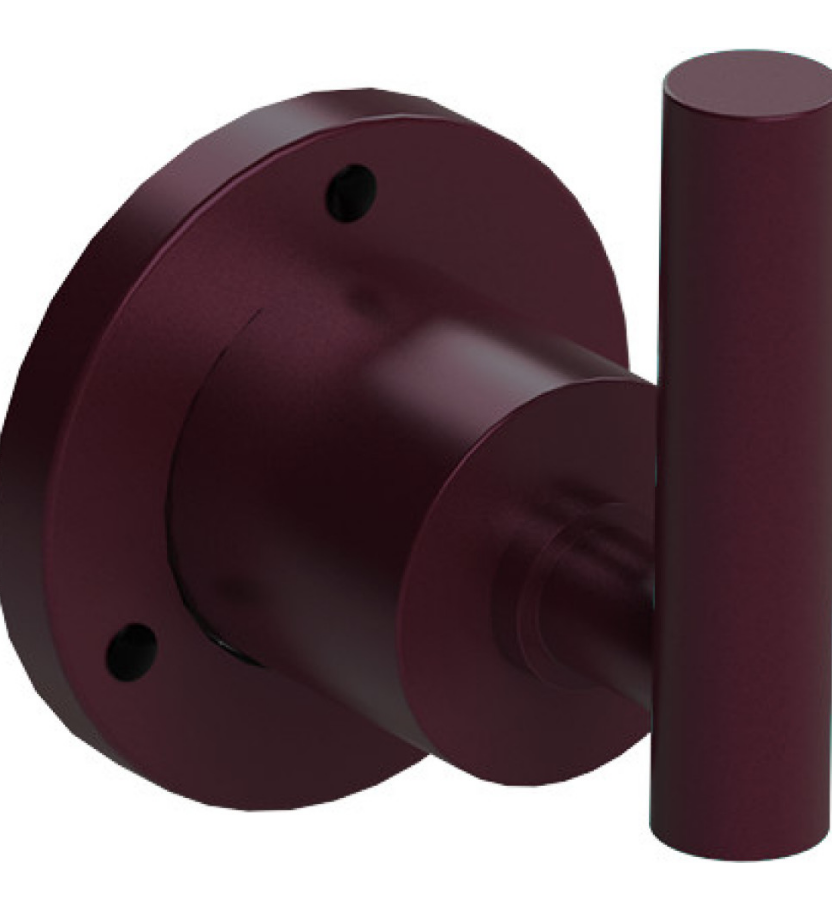 Rubinet T3XGNL Three Way Diverter with Shut Off In Between Function(Trim Only)