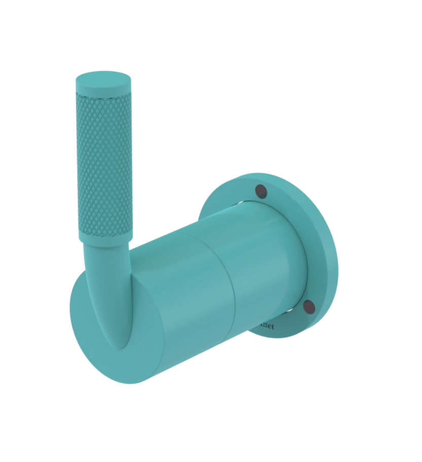 Rubinet T3XHOL Three Way Diverter With ShutOffIn Between Functions, Trim Only