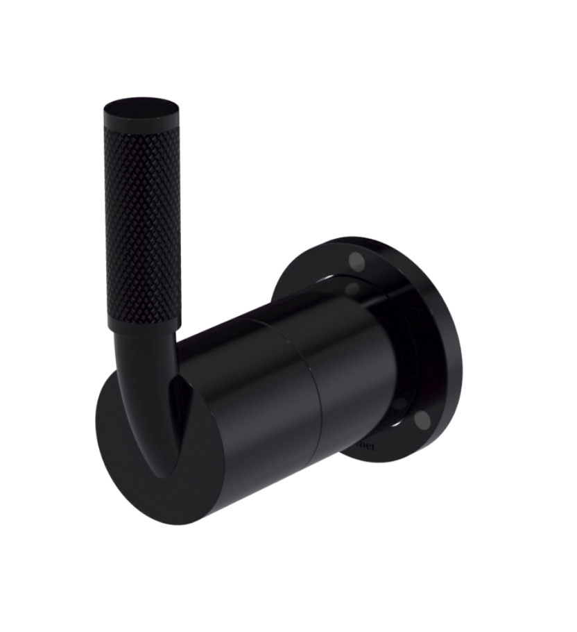 Rubinet T3XHOL Three Way Diverter With ShutOffIn Between Functions, Trim Only