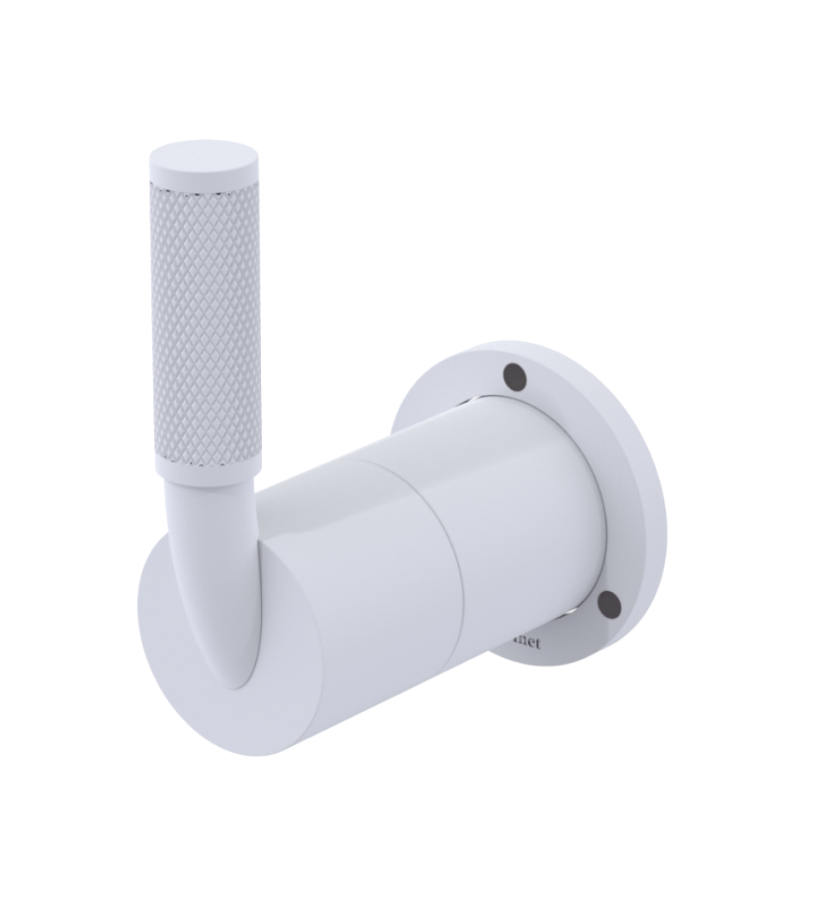 Rubinet T3XHOL Three Way Diverter With ShutOffIn Between Functions, Trim Only