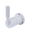 Rubinet T3XHOL Three Way Diverter With ShutOffIn Between Functions, Trim Only