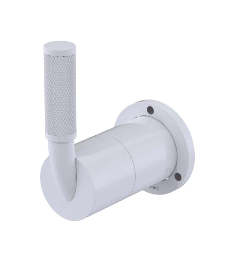 Rubinet T3XHOL Three Way Diverter With ShutOffIn Between Functions, Trim Only