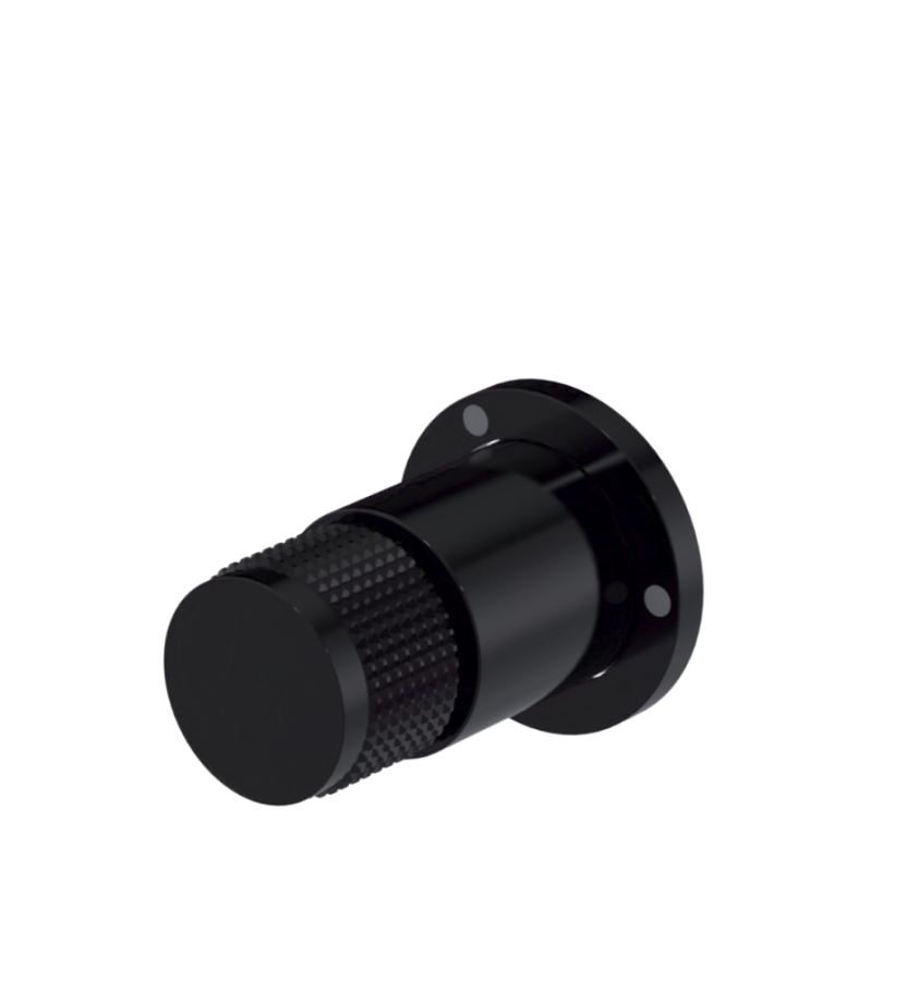 Rubinet T3XHOR Three Way Diverter With Shut Off In Between Functions, Trim Only