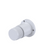 Rubinet T3XHOR Three Way Diverter With Shut Off In Between Functions, Trim Only
