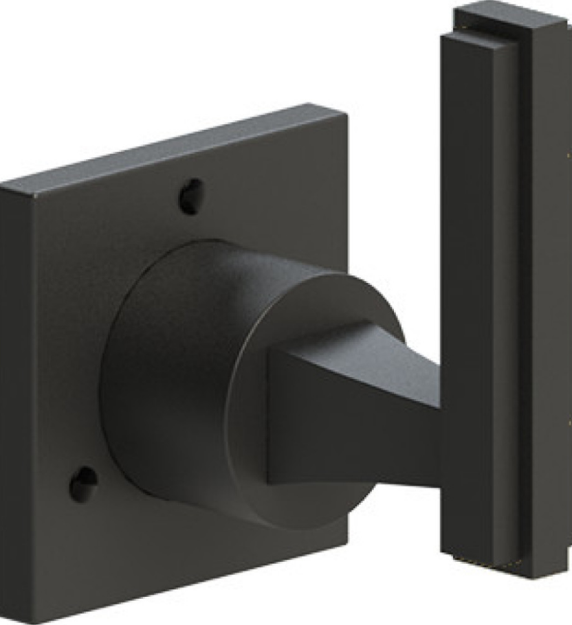 Rubinet T3XMQL Three Way Diverter With Shut Off In Between Function Trim Only