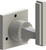 Rubinet T3XMQL Three Way Diverter With Shut Off In Between Function Trim Only