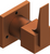 Rubinet T3XRSL Three Way Diverter With ShutOffIn Between FunctionTrim Only
