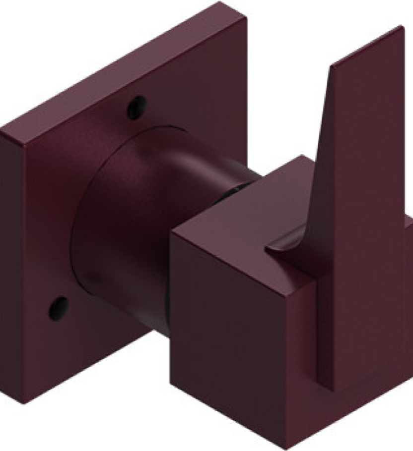 Rubinet T3XRSL Three Way Diverter With ShutOffIn Between FunctionTrim Only